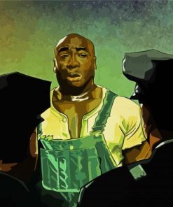 The Green Mile Characters Art paint by numbers