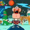 Uncle Grandpa Cartoon paint by numbers
