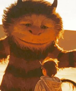 Where The Wild Things Are Movie Characters paint by numbers