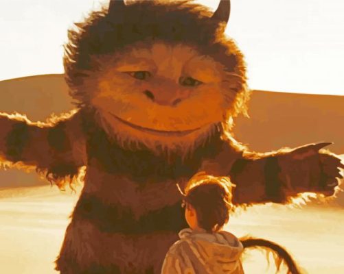 Where The Wild Things Are Movie Characters paint by numbers