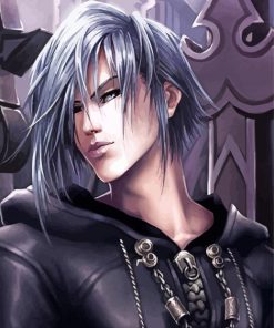 Zexion Kingdom Hearts paint by numbers