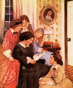 Aesthetic Little Women paint by numbers