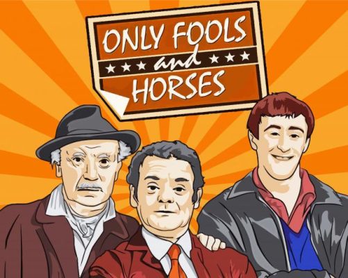 Aesthetic Only Fools And Horses paint by numbers