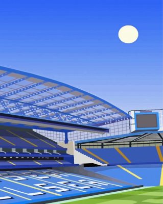 Aesthetic Stamford Bridge paint by numbers