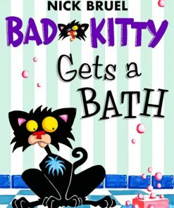 Bad Kitty Poster paint by numbers