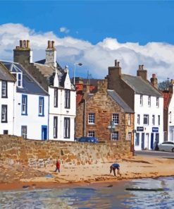 Beautiful Anstruther paint by numbers