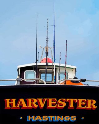 Harvester Hastings paint by numbers