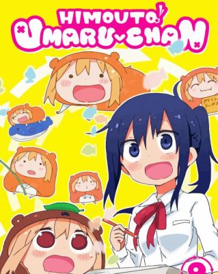 Himouto Umaru Chan Anime Poster paint by numbers