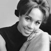 Monochrome Diahann Carroll paint by numbers