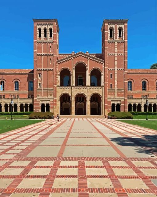 Royce Hall Paint By Numbers