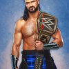Wwe Champion Drew McIntyre paint by numbers