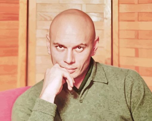Actor Yul Brynner Paint By Numbers