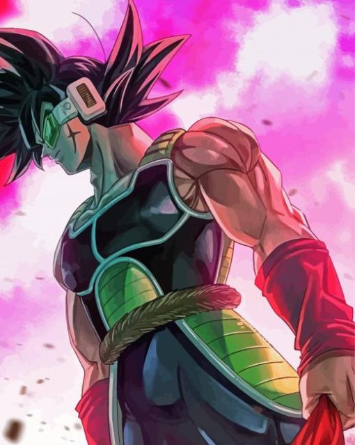 Aesthetic Bardock Paint By Numbers