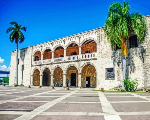 Alcazar De Colon Santo Domingo Paint By Numbers