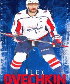 Alex Ovechkin Poster Paint By Numbers
