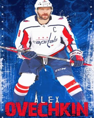 Alex Ovechkin Poster Paint By Numbers