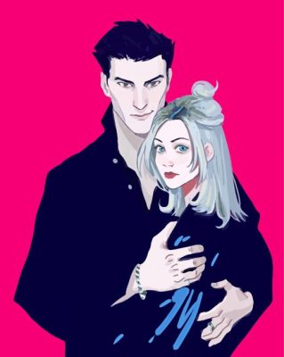 Angel And Buffy Art Paint By Numbers