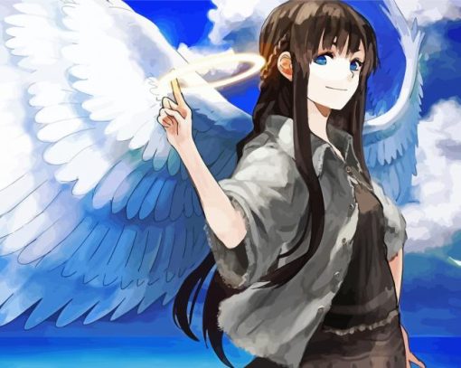 Anime Angel Girl Paint By Numbers