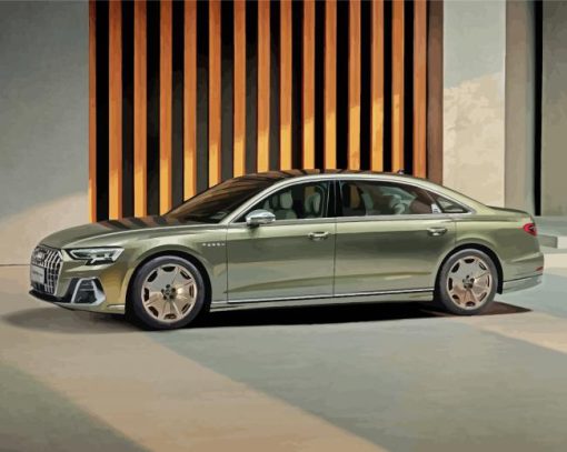 Audi A8 Car Paint By Numbers