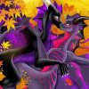Autumn Couple Dragons Paint By Numbers
