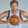 Basketball Player Dirk Nowitzki Paint By Numbers