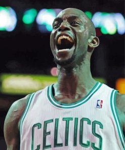 Basketball Player Kevin Garnett Paint By Numbers