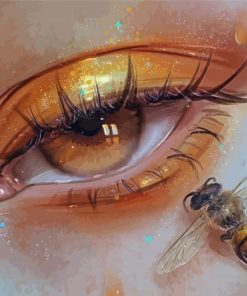 Bee Eye Paint By Numbers