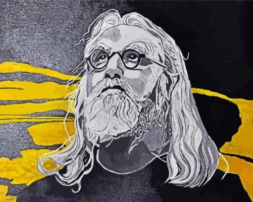 Billy Connolly Actor Art Paint By Numbers