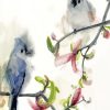 Birds And Blossom Art Paint By Numbers