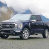 Black Ford F150 Truck Paint By Numbers