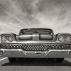 Black And White Lowrider Car Paint By Numbers