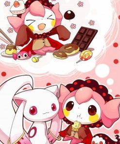 Charlotte And Kyubey Paint By Numbers