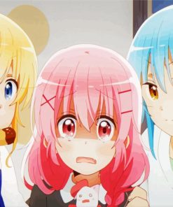 Comic Girls Characters Paint By Numbers