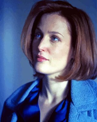 Dana Scully Paint By Numbers