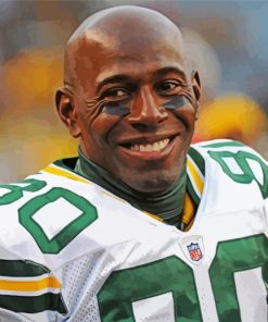 Donald Driver Footballer Paint By Numbers