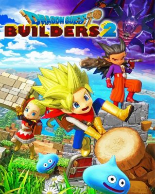 Dragon Quest Builders Paint By Numbers