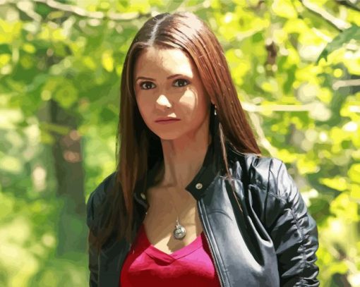 Elena Gilbert Character Paint By Numbers