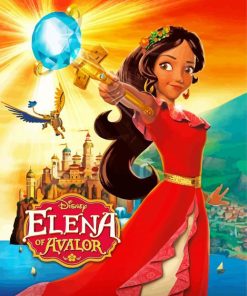 Elena Of Avalor Poster Paint By Numbers