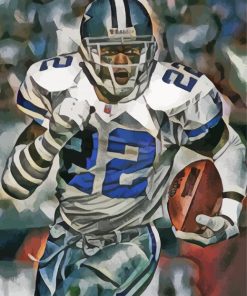 Emmitt Smith Paint By Numbers