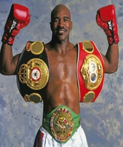 Evander Holyfield Boxer Paint By Numbers
