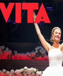 Evita Poster Paint By Numbers