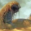 Fantasy Sandworm Paint By Numbers