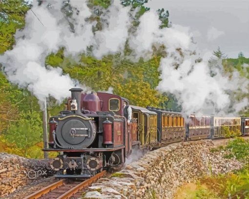 Festiniog Railway Paint By Numbers