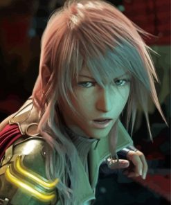 Final Fantasy XIII Game Lightning Paint By Numbers