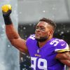 Football Player Danielle Hunter Paint By Numbers