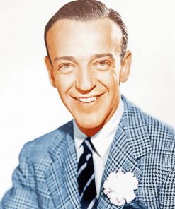 Fred Astaire Actor Paint By Numbers