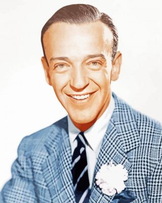 Fred Astaire Actor Paint By Numbers