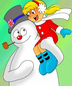 Frosty The Snowman And Karen Paint By Numbers
