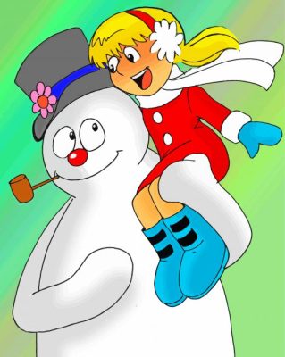 Frosty The Snowman And Karen Paint By Numbers