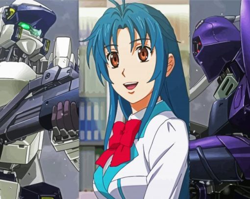 Full Metal Panic Paint By Numbers